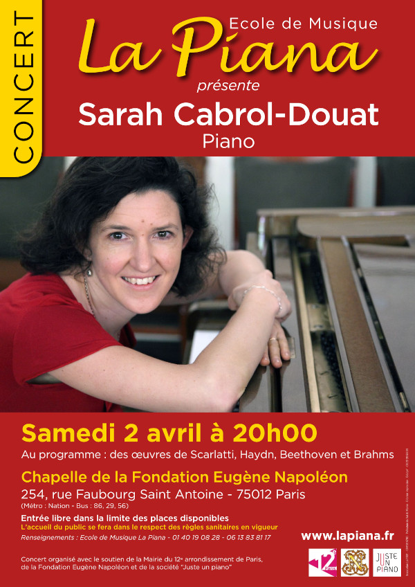 Affiche La Piana Présente samedi 2avril 2022