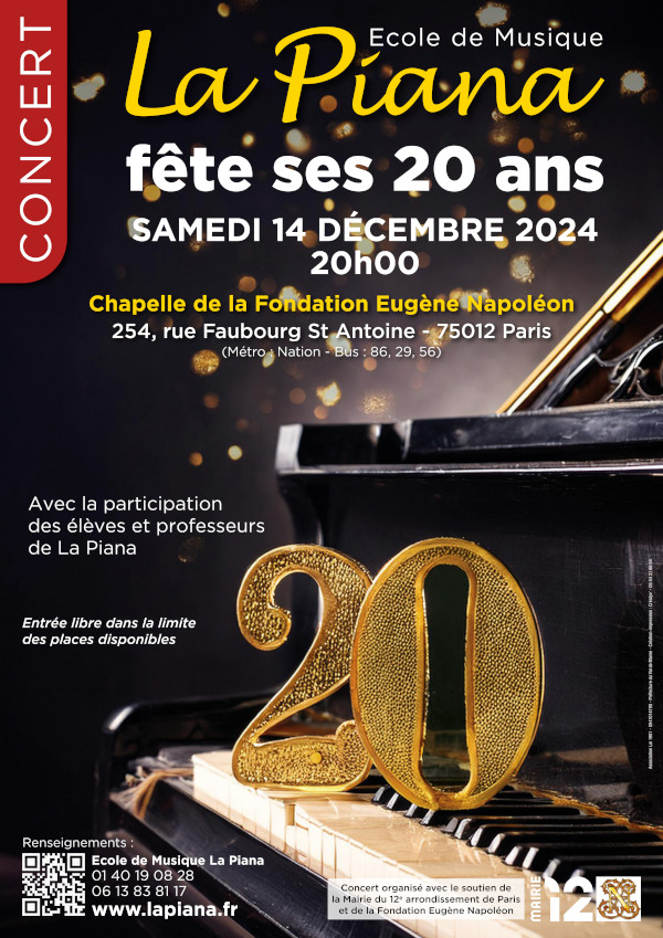 La Piana concert des 20 ans