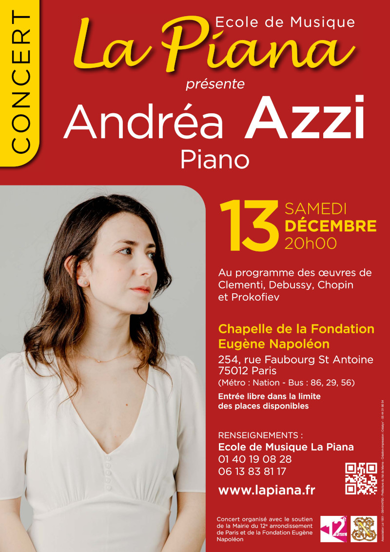 La Piana-Concert Andréa AZZI-13 décembre 2025 La Piana-Concert Andréa AZZI-13 décembre 2025